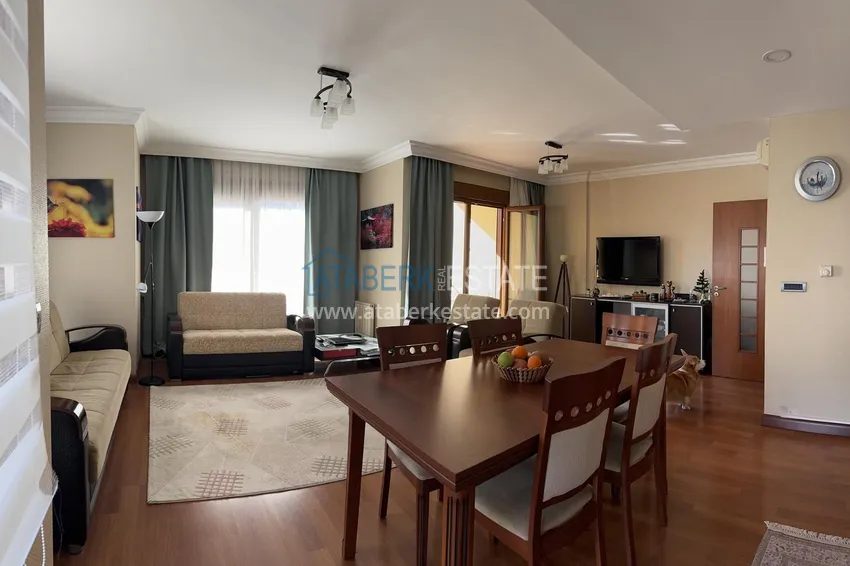 Purchase  Furnished 2+1 apartment in a prestigious complex - Alanya center, first coastline 2 