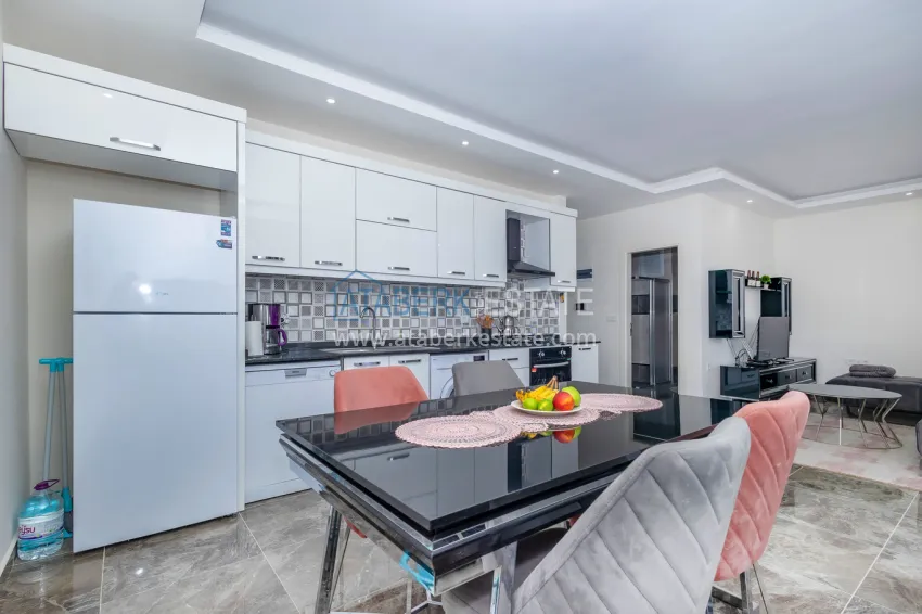 Purchase Furnished 2+1 penthouse with furniture and sea view — Avsallar, Alanya 3 