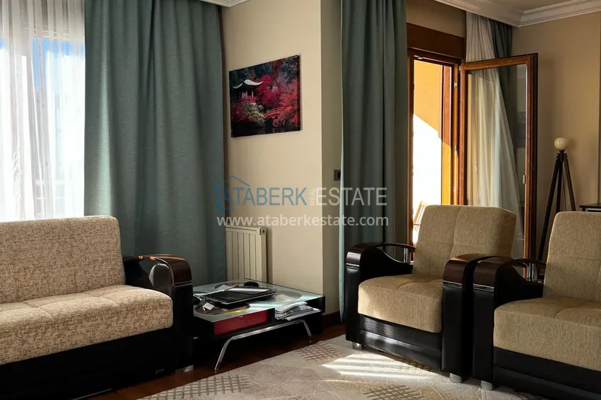 Purchase  Furnished 2+1 apartment in a prestigious complex - Alanya center, first coastline 3 
