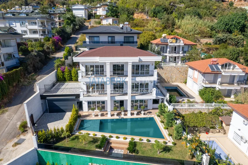 Premium Private Villa with Panoramic View - Tepe District, Alanya 4 