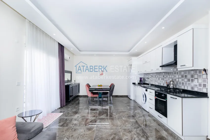 Purchase Furnished 2+1 penthouse with furniture and sea view — Avsallar, Alanya 4 