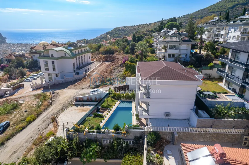 Premium Private Villa with Panoramic View - Tepe District, Alanya 7 