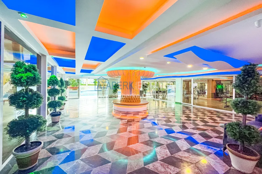 Furnished 1+1 apartment with warm floors and a glazed balcony — Mahmutlar, Alanya 8 