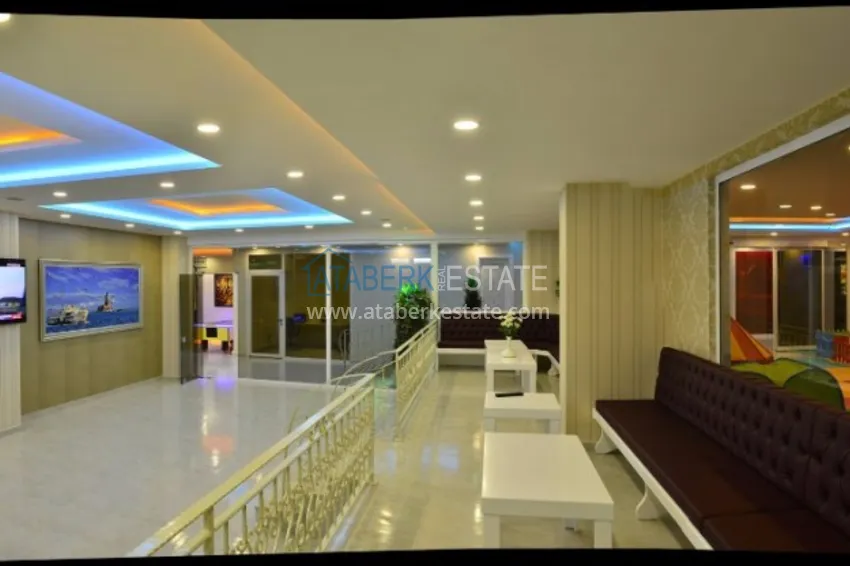 Furnished 1+1 apartment with warm floors and a glazed balcony — Mahmutlar, Alanya 9 