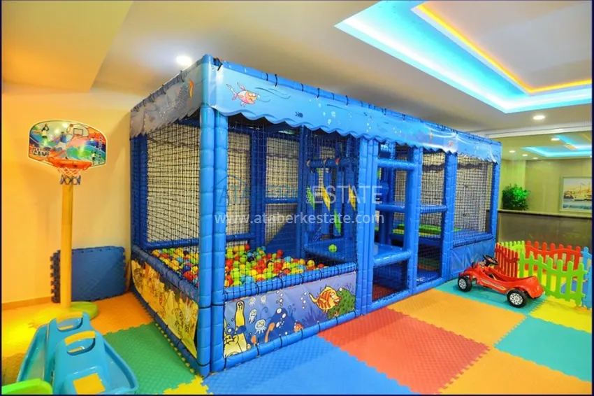 Furnished 1+1 apartment with warm floors and a glazed balcony — Mahmutlar, Alanya 10 