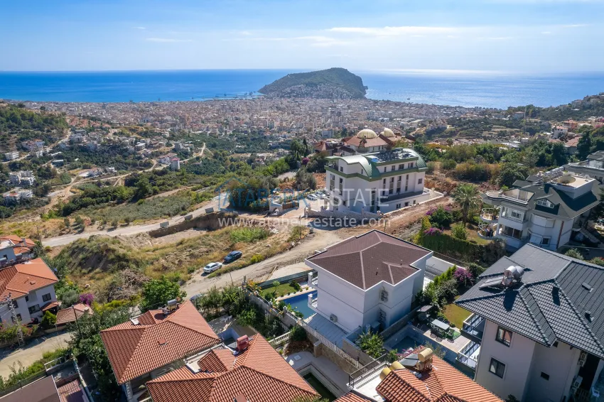 Premium Private Villa with Panoramic View - Tepe District, Alanya 9 