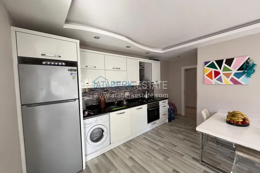 Purchase Furnished two-bedroom apartment in a cozy complex - Mahmutlar, Alanya 9 