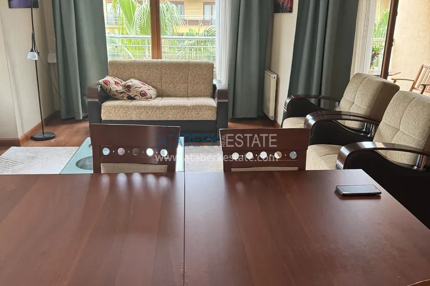 Purchase  Furnished 2+1 apartment in a prestigious complex - Alanya center, first coastline 9 