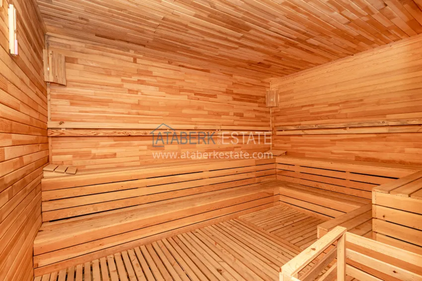 Furnished 2+1 penthouse with furniture and sea view — Avsallar, Alanya 9 