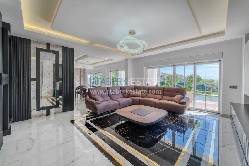 Purchase Premium Private Villa with Panoramic View - Tepe District, Alanya 19 