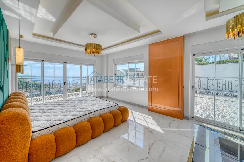 Purchase Premium Private Villa with Panoramic View - Tepe District, Alanya 39 