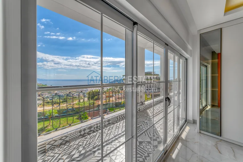 Purchase Premium Private Villa with Panoramic View - Tepe District, Alanya 56 
