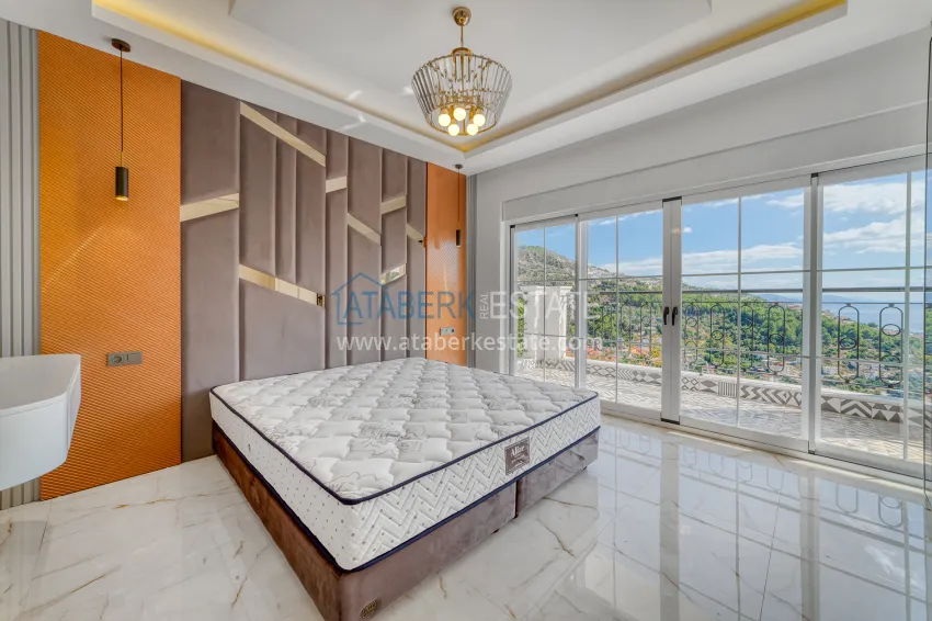 Purchase Premium Private Villa with Panoramic View - Tepe District, Alanya 58 