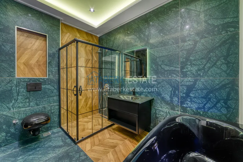 Purchase Premium Private Villa with Panoramic View - Tepe District, Alanya 75 