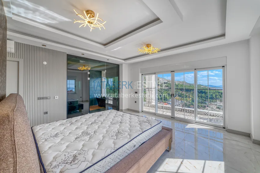Purchase Premium Private Villa with Panoramic View - Tepe District, Alanya 76 