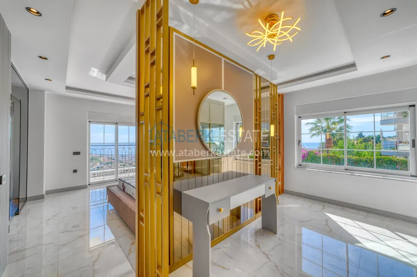Purchase Premium Private Villa with Panoramic View - Tepe District, Alanya 77 