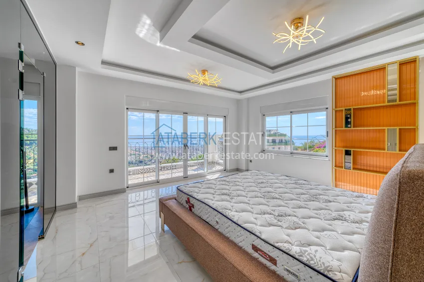 Purchase Premium Private Villa with Panoramic View - Tepe District, Alanya 79 