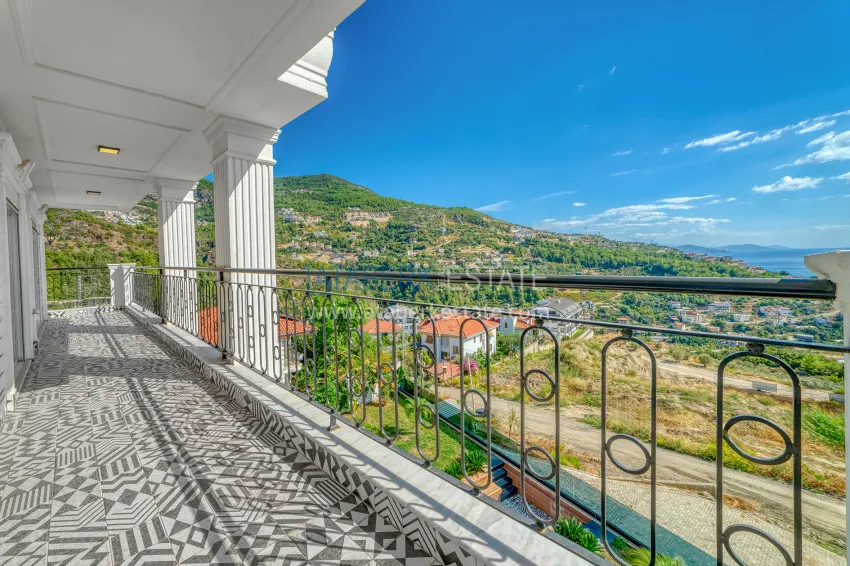 Purchase Premium Private Villa with Panoramic View - Tepe District, Alanya 83 