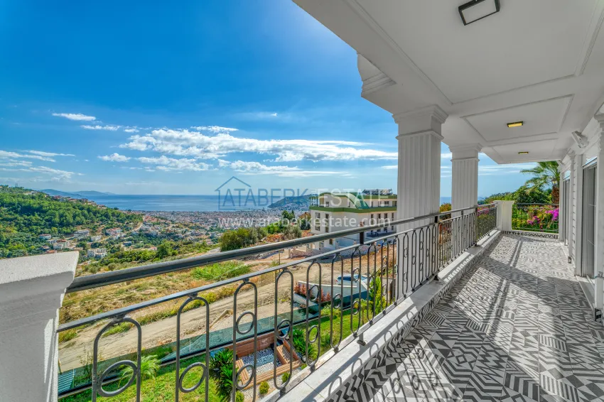 Purchase Premium Private Villa with Panoramic View - Tepe District, Alanya 85 