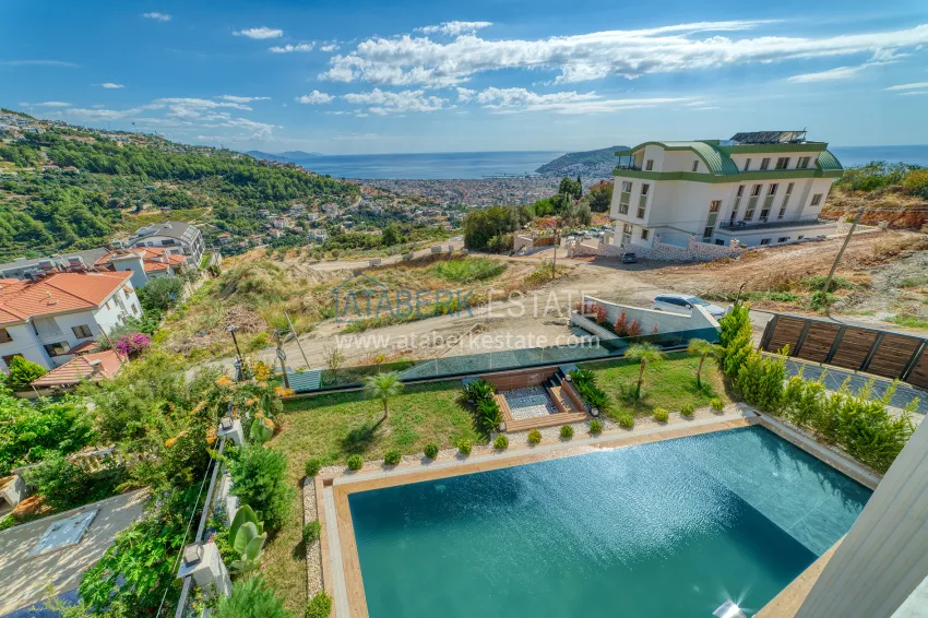 Purchase Premium Private Villa with Panoramic View - Tepe District, Alanya 86 