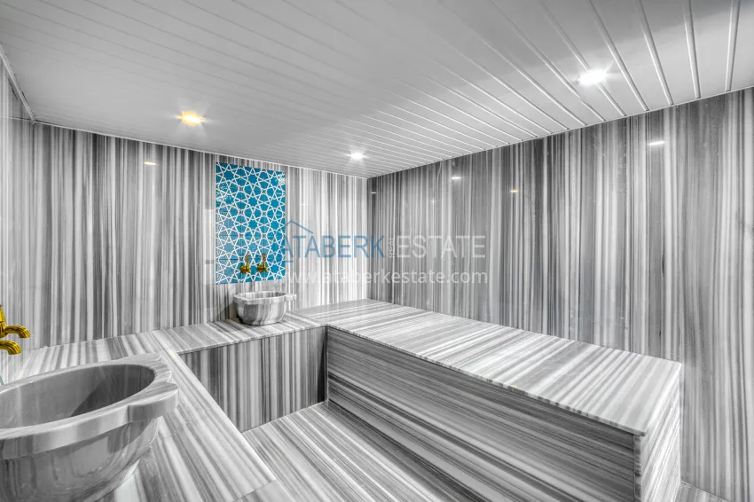 Purchase Premium Private Villa with Panoramic View - Tepe District, Alanya 104 