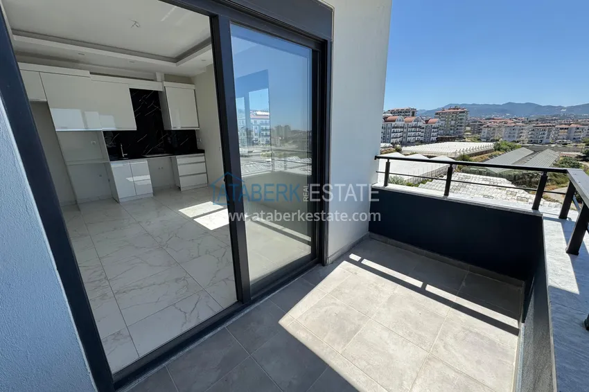 Purchase  1+1 apartment from the owner in a new complex - Payallar district, Alanya, 56 m2, 2nd floor 12 