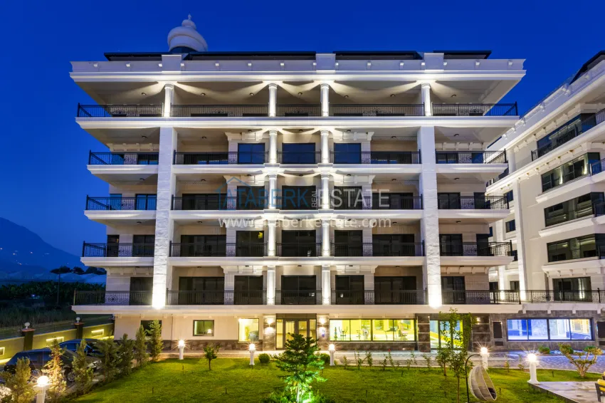 Finely finished duplex penthouse with the right to citizenship - Kargicak, Alanya 14 