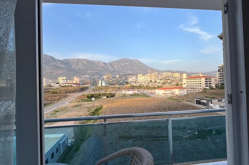 Purchase Two-bedroom apartment with furniture and mountain views in a comfortable complex — Mahmutlar, Alanya 15