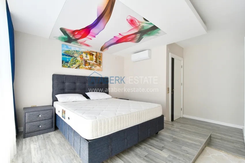 Purchase Duplex with access to the garden, furniture in a premium complex — Kargicak district, Alanya 20 