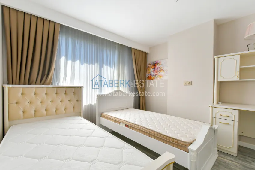 Purchase Duplex with access to the garden, furniture in a premium complex — Kargicak district, Alanya 25 