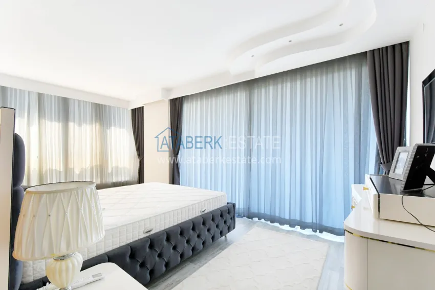 Purchase Duplex with access to the garden, furniture in a premium complex — Kargicak district, Alanya 27 