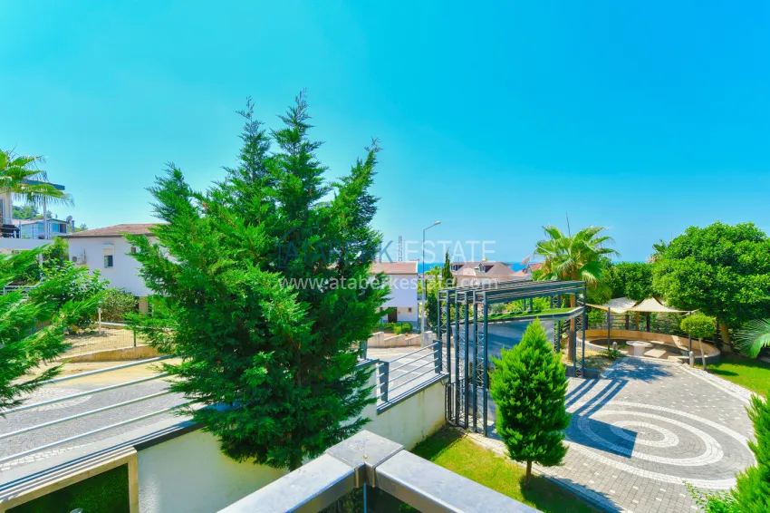 Purchase Duplex with access to the garden, furniture in a premium complex — Kargicak district, Alanya 36 