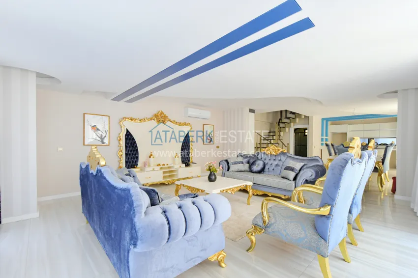Purchase Duplex with access to the garden, furniture in a premium complex — Kargicak district, Alanya 4 
