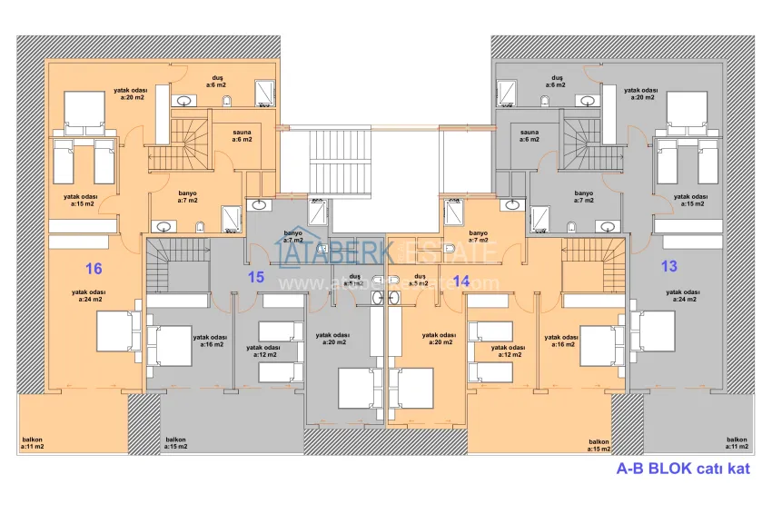 Buy cheap Finely finished duplex penthouse with the right to citizenship - Kargicak, Alanya 2 