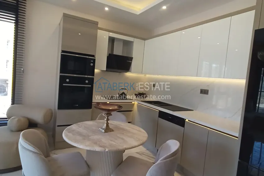 Purchase  Modern family-type residential complex with luxurious infrastructure under construction — Alanya, Oba 3 