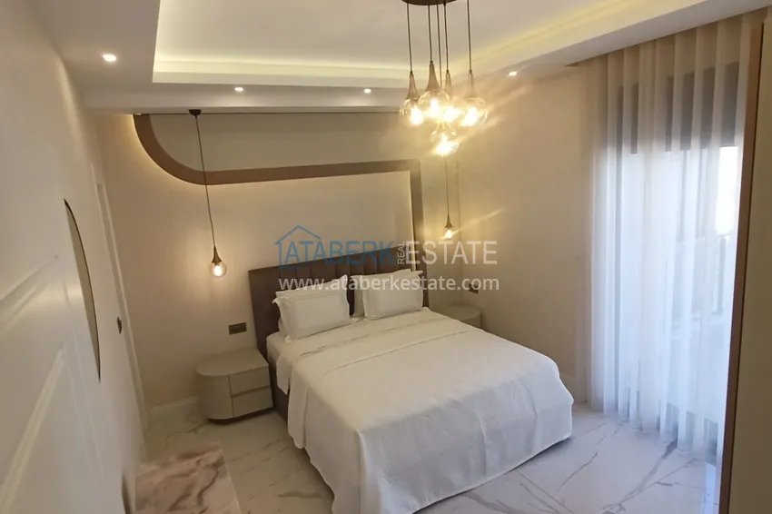 Purchase  Modern family-type residential complex with luxurious infrastructure under construction — Alanya, Oba 12 