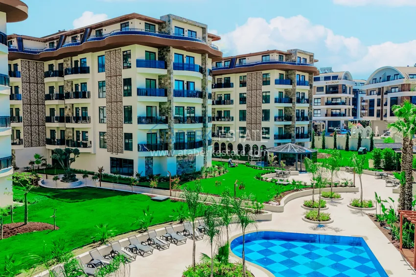 Investment property under construction - Alanya, Oba district 1 