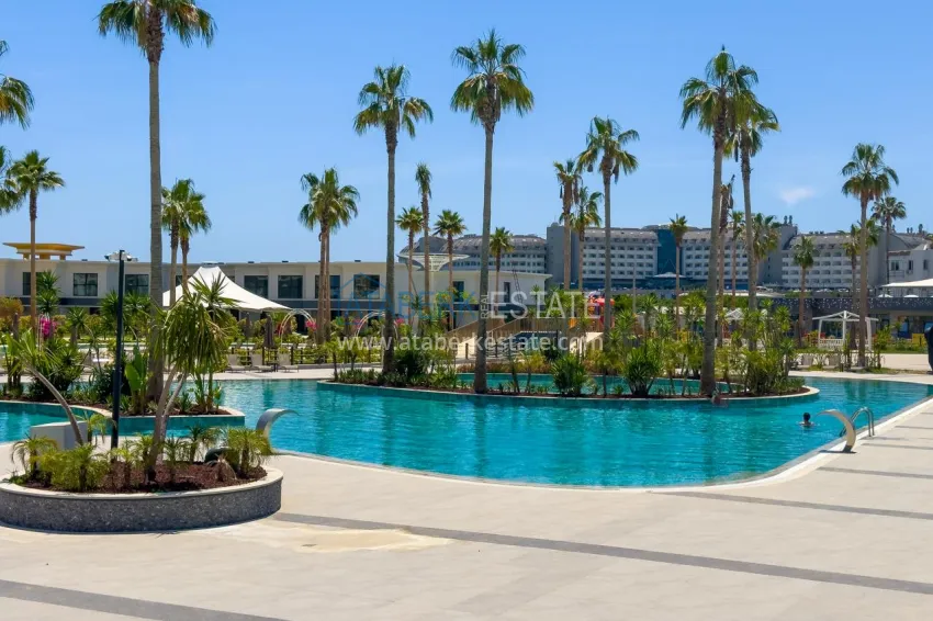 4+1 garden duplex with citizenship in a premium resort resort — Turkler, Alanya 20 