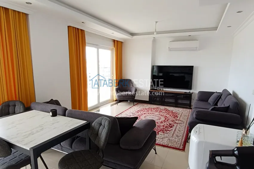 Purchase Penthouse with sea view 200 meters from the beach — Alanya, Mahmutlar 13 