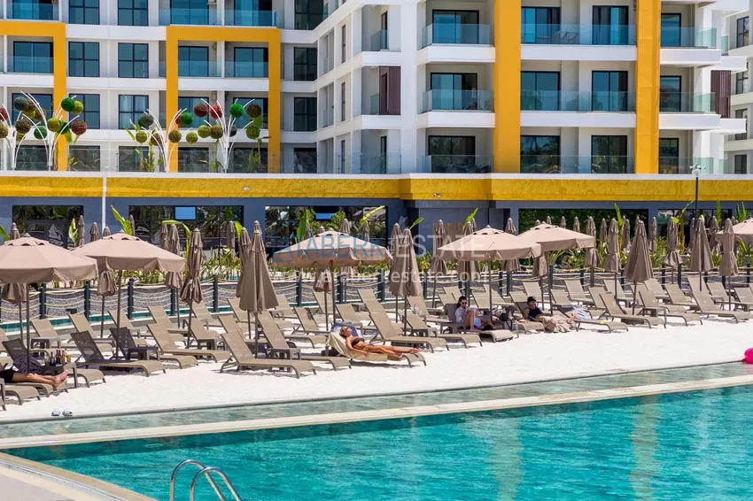 2+1 apartment from an investor in a complex hotel under construction, Turkler district — Alanya 23 