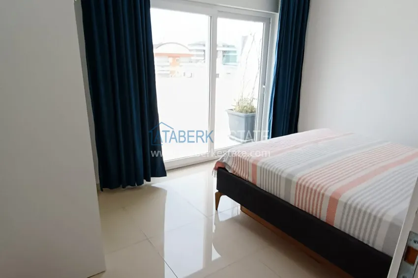 Purchase Penthouse with sea view 200 meters from the beach — Alanya, Mahmutlar 14 