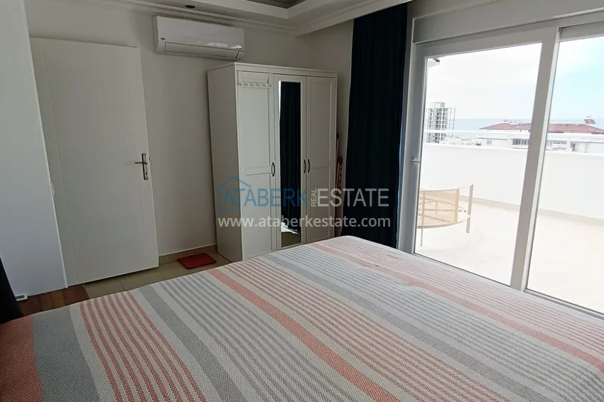 Purchase Penthouse with sea view 200 meters from the beach — Alanya, Mahmutlar 15 