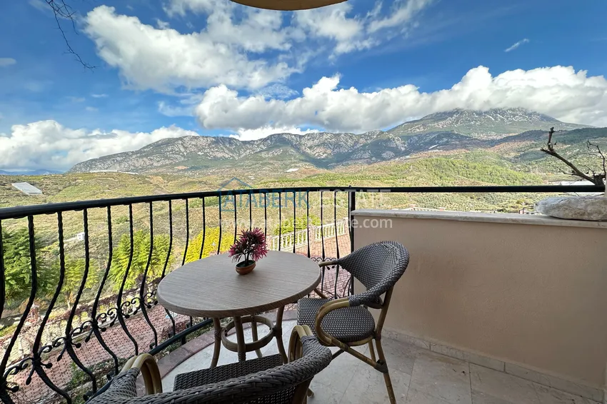 Purchase  Two-level apartment in villa format with sea and mountain views — Alanya, Mahmutlar 19 