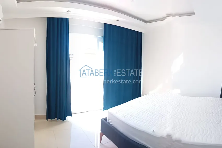 Purchase Penthouse with sea view 200 meters from the beach — Alanya, Mahmutlar 17 