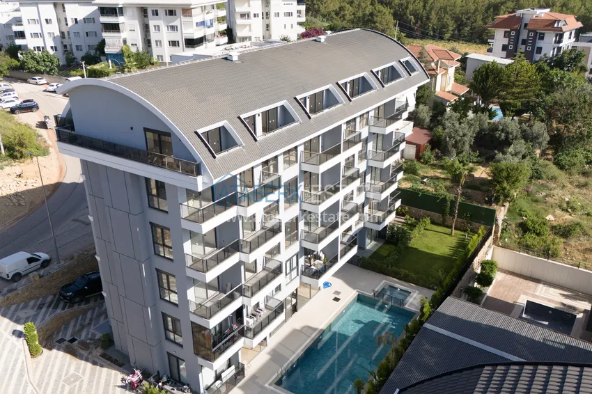 Finished apartments from the developer — Alanya, Oba district, new residential complex 1 