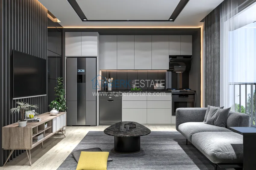 Purchase A new residential complex under construction in the central part of Antalya — Yildiz district 1 