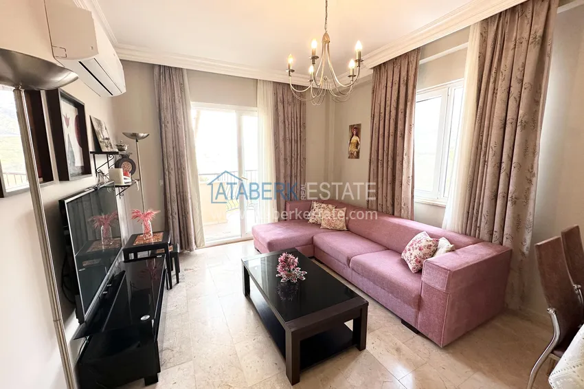 Purchase  Two-level apartment in villa format with sea and mountain views — Alanya, Mahmutlar 2 