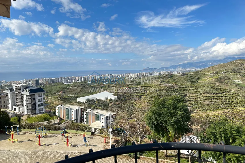 Purchase  Two-level apartment in villa format with sea and mountain views — Alanya, Mahmutlar 23 