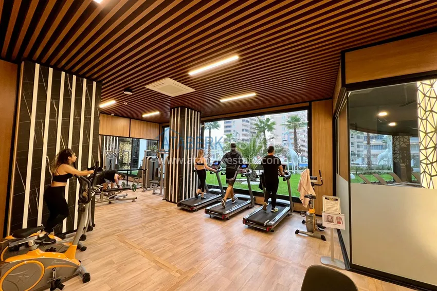 Furnished one-bedroom apartment in a complex with hotel infrastructure — Alanya, Mahmutlar 21 