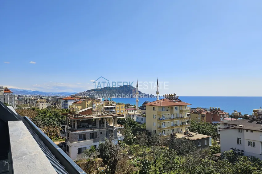 Purchase  Panoramic duplex penthouse in a boutique complex — Alanya center, Cleopatra beach area 23 